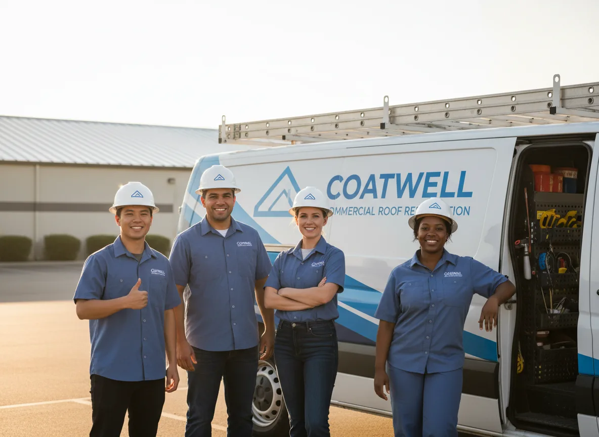 Commercial roof coating company in Lockwood, NY
